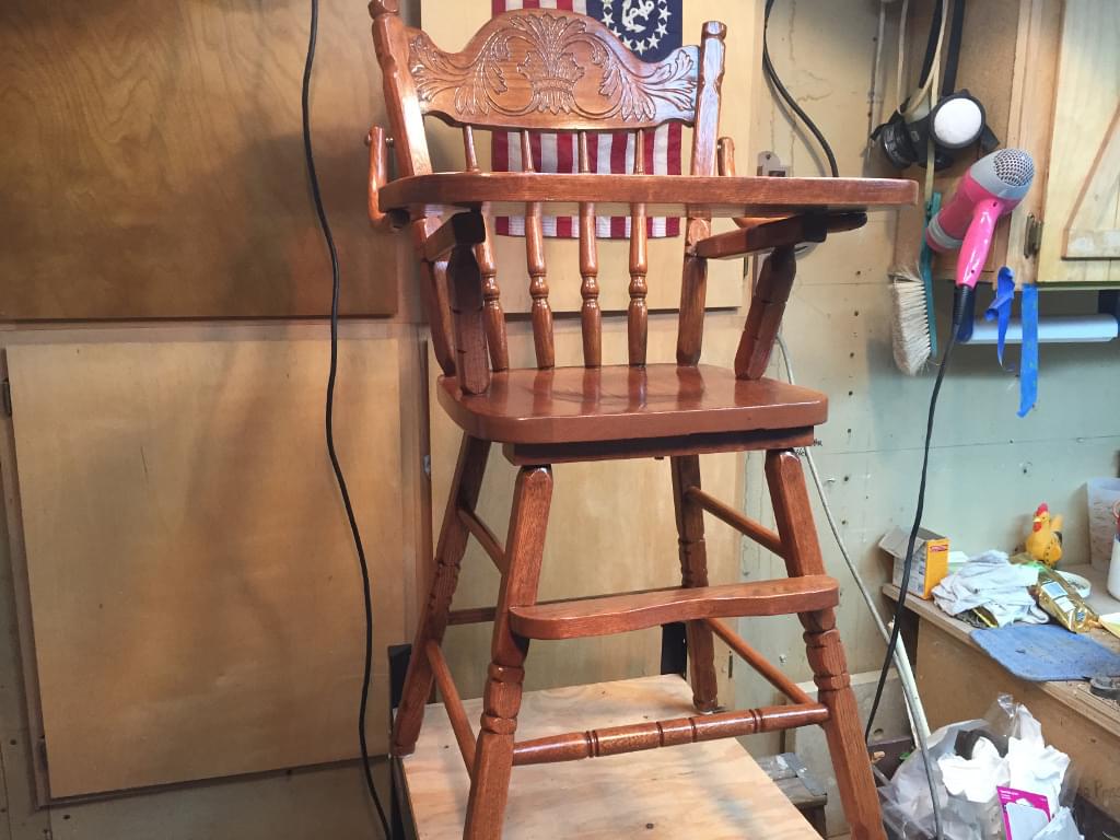 updated high chair
